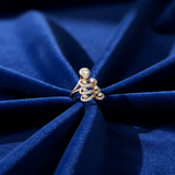 Diamond Ethereal Vine Marquise Ring
