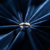 The Infinity Petal Diamond Band