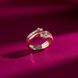 Crossover Radiance Triple Diamond Band