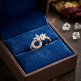 Celestia Flower Diamond Ring