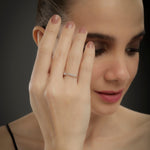 The Valentina Sterling Silver Ring - Diavo Jewels