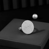 Circle of Glamour Sterling Silver Ring - Diavo Jewels