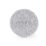 Circle of Glamour Sterling Silver Ring - Diavo Jewels