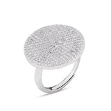 Circle of Glamour Sterling Silver Ring - Diavo Jewels