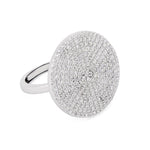 Circle of Glamour Sterling Silver Ring - Diavo Jewels