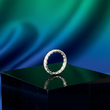 Ethereal Full-Circle Eternity Diamond Ring