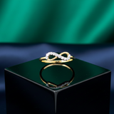 Infinite Radiance Knot Diamond Ring
