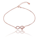 Infini L'amour Silver Anklet