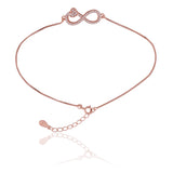 Infini L'amour Silver Anklet