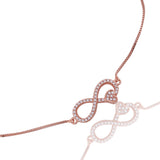 Infini L'amour Silver Anklet