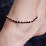 Mariposa Winglet Sterling Silver Anklet