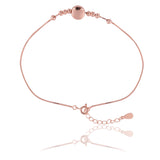 Dreamt Bellezza Blush Silver Anklet