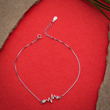 Amour Arrows of Aphrodite Silver Anklet