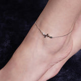 Amour Arrows of Aphrodite Silver Anklet