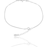 Amour Arrows of Aphrodite Silver Anklet