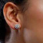 Timeless Gleaming Circlets Studs - Diavo Jewels