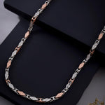 Aurelian Kite Two Tone Men's Silver Chain - Diavo Jewels