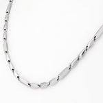 Elite Zen Rhodium Plated Men's Silver Chain - Diavo Jewels