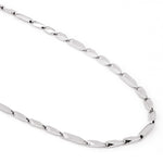 Elite Zen Rhodium Plated Men's Silver Chain - Diavo Jewels