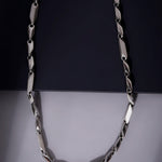 Elite Zen Rhodium Plated Men's Silver Chain - Diavo Jewels