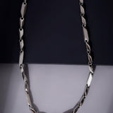 Elite Zen Rhodium Plated Men's Silver Chain - Diavo Jewels