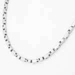 Corsair Rhodium-Plated Men's Silver Chain - Diavo Jewels