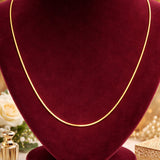Silken Orbit Gold Chain