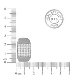 The Zenith Grid Men's Silver Ring