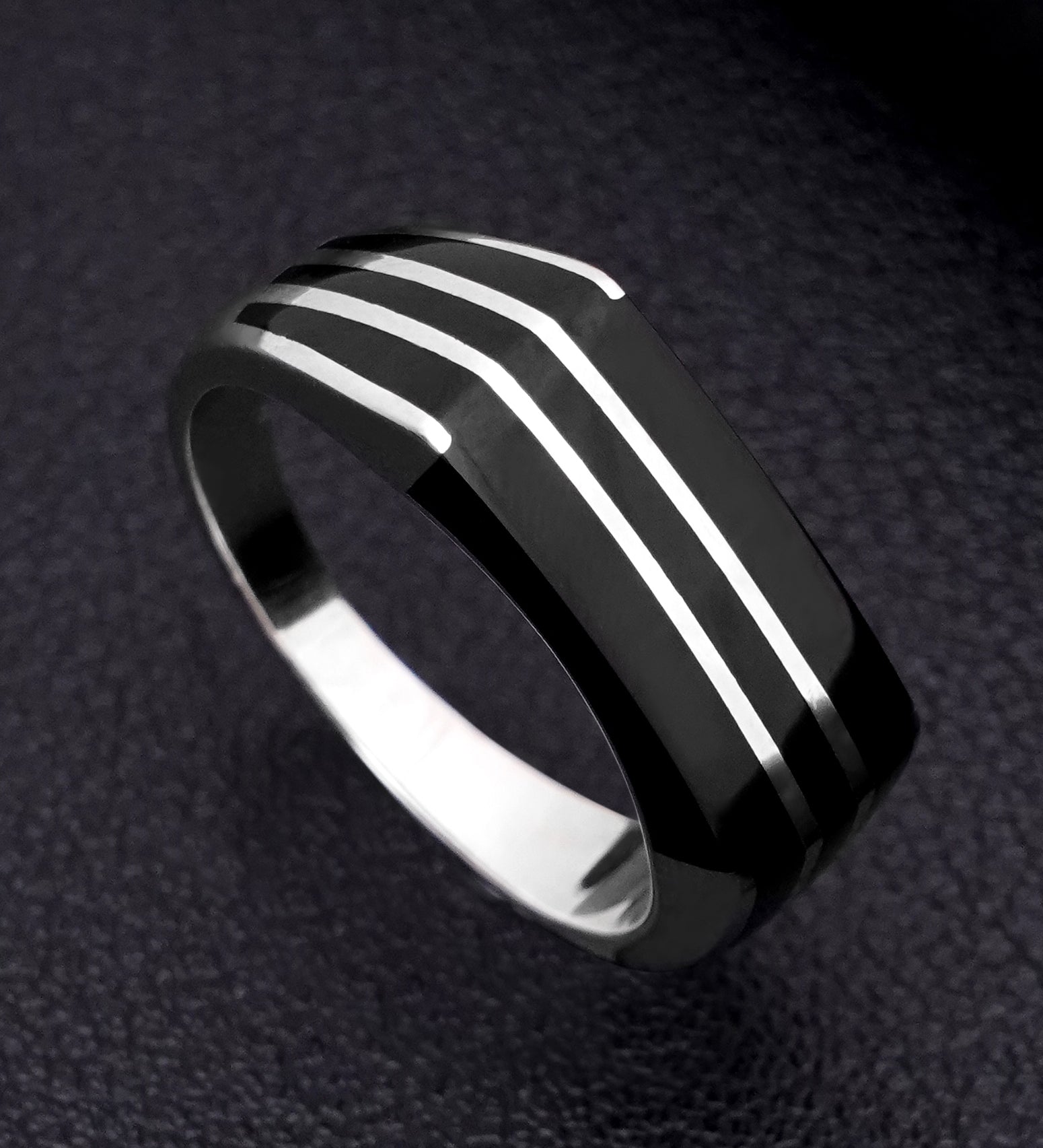 Symbol of Forge Men's Silver Ring