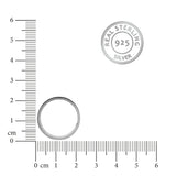 Zenith Cirque Men's Silver Ring