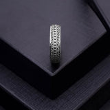 Ardent Veyron Men's Silver Ring