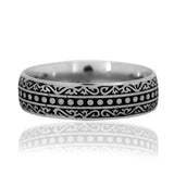 Ardent Veyron Men's Silver Ring