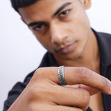 Chronos Felicity Men's Silver Ring