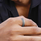Chronos Felicity Men's Silver Ring