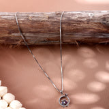 The Amour Aviary Silver Necklace