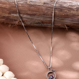 The Amour Aviary Silver Necklace