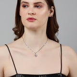The Amour Aviary Silver Necklace