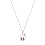 The Amour Aviary Silver Necklace