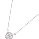 The Eliana Graceful Silver Necklace Set
