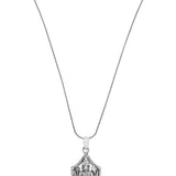 Tirupati Balaji Iconic Silver Pendant