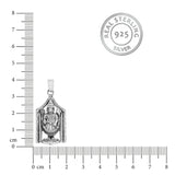 Tirupati Balaji Iconic Silver Pendant