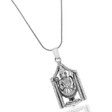 Tirupati Balaji Iconic Silver Pendant
