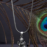Goddess of Fortune Silver Pendant