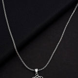 Sacred Swastik Silver Pendant
