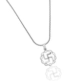 Sacred Swastik Silver Pendant