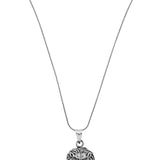 Roaring Lion Men's Silver Pendant