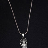 Lord Vishnu - The Preserver Silver Pendant