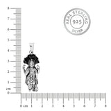 Lord Vishnu - The Preserver Silver Pendant