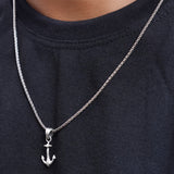 The Anchor of Hope Silver Pendant
