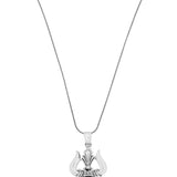 Symbols of Shiva Silver Pendant